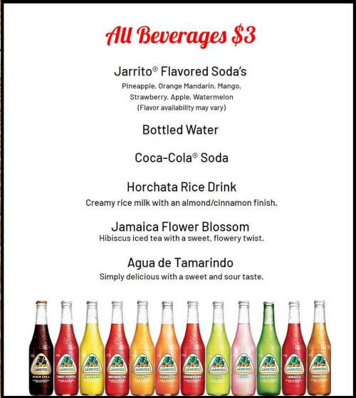 Crazy King Burrito menu in Beavercreek, Ohio, USA