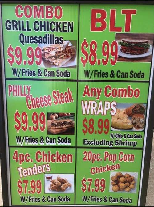 Corner Cafe menu in Annapolis, Maryland, USA