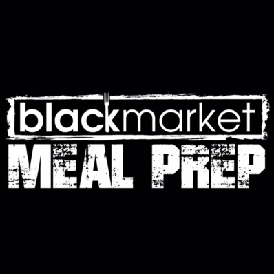 Black Market Meal Prep- Juice Bar & Protein Bites Logo in Orange, California