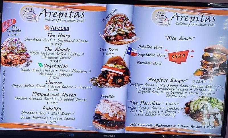 Arepitas (Harker Heights) menus in Harker Heights, Texas, United States