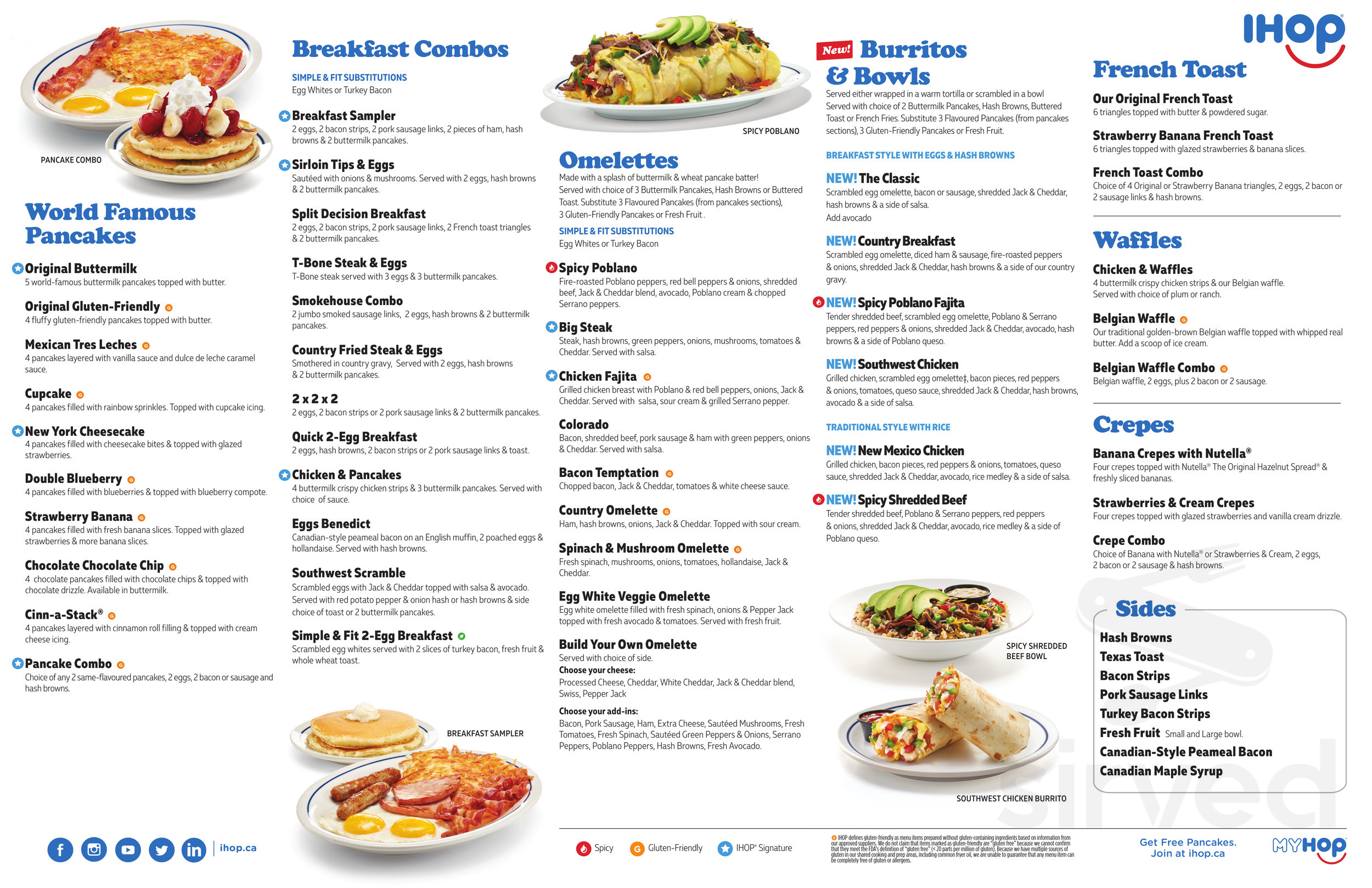 ihop menu prices list