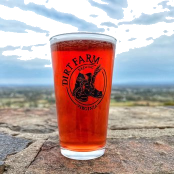 Menu for Dirt Farm Brewing in Bluemont, VA Sirved