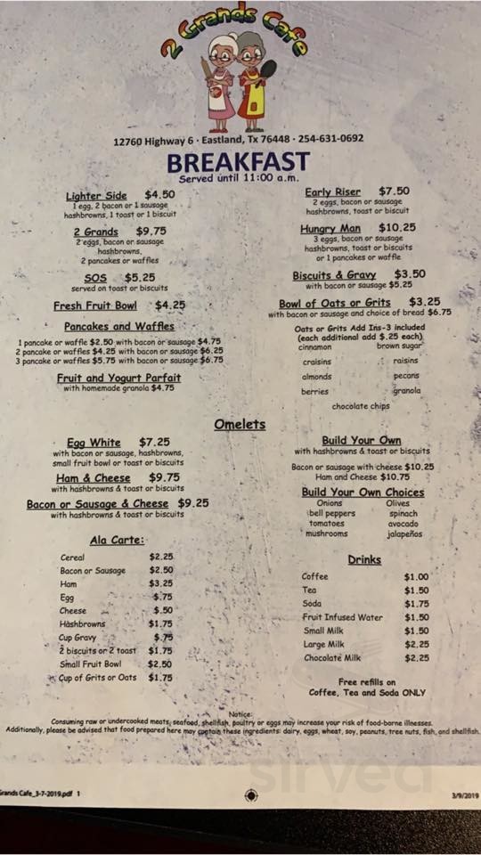 2 Grands in Eastland, Texas, United States