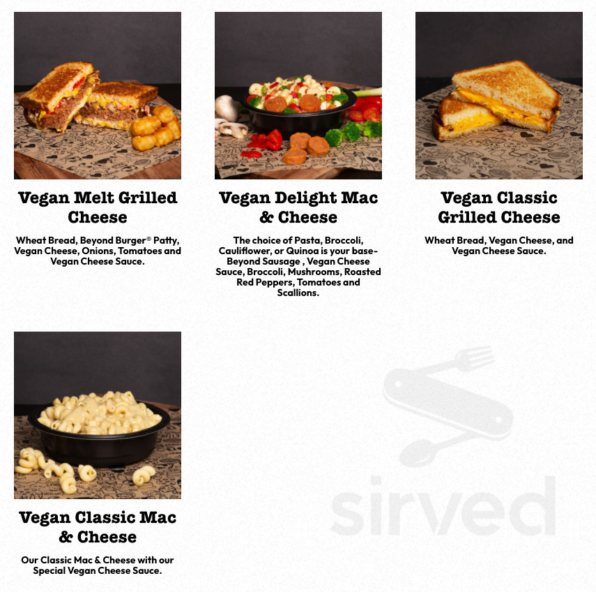 Menu - Highlands Ranch CO's I Heart Mac & Cheese | Sirved