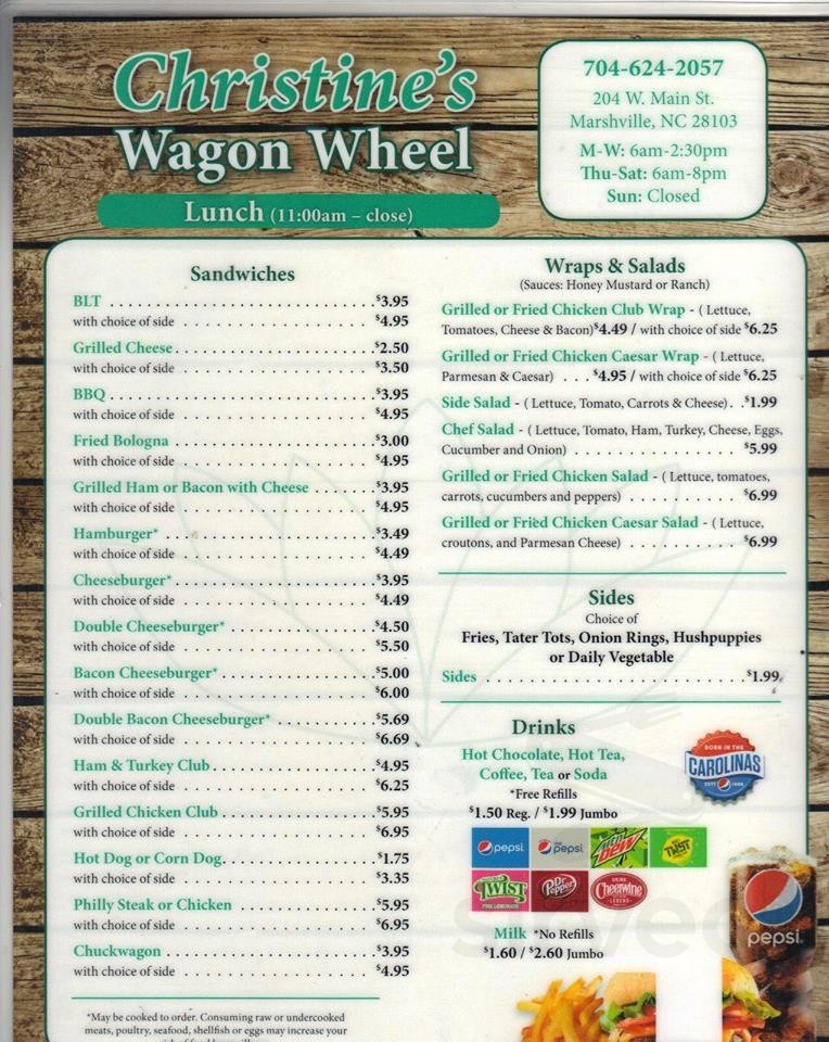 Wagon Wheel Marshville Nc