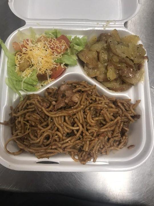 Porky's menu in Livingston, Louisiana, USA