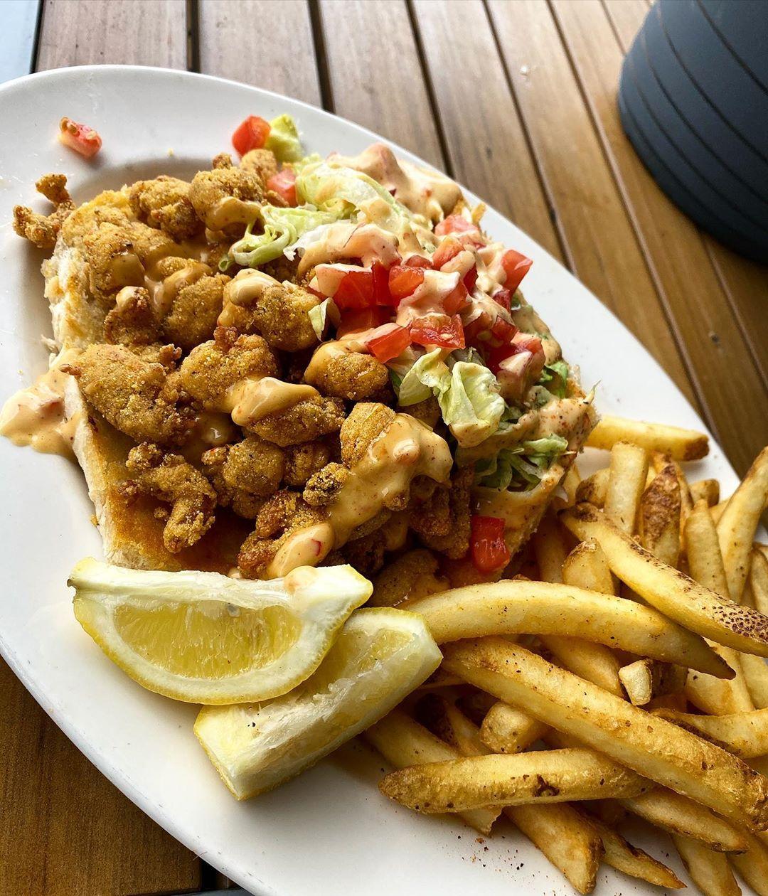 Harveys menu in Columbus, Mississippi, USA