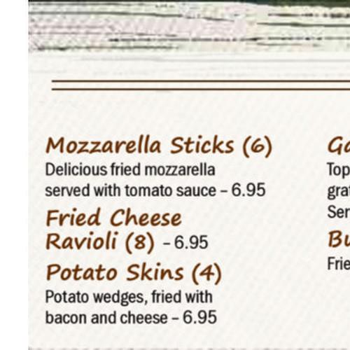 Tony's Pizza Elizabeth City menu in Elizabeth City, North Carolina, USA