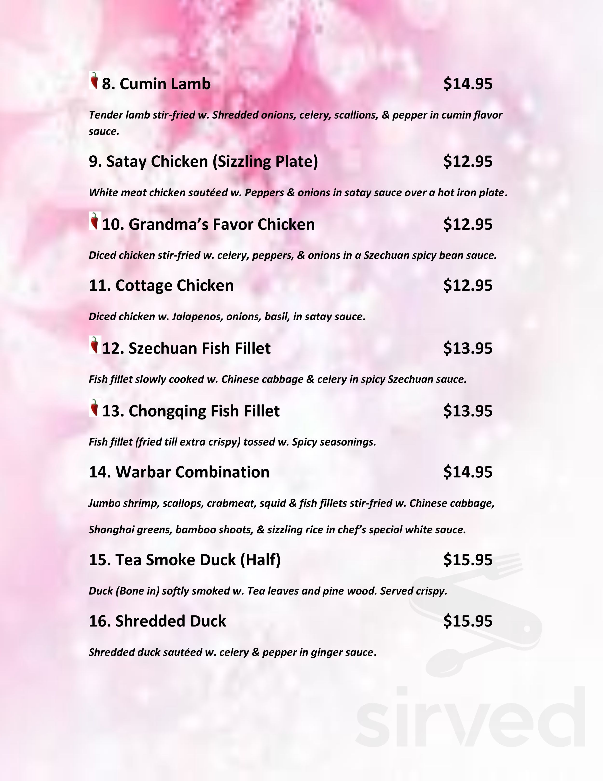 Ichiban Golden Dragon Menu In South Bend Indiana Usa