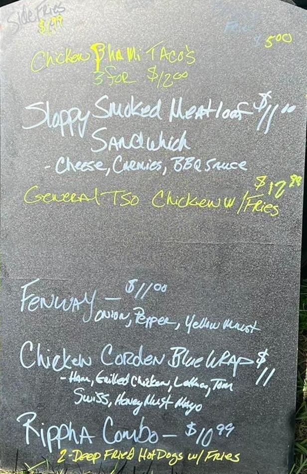 Epic Food Truck menu in Claremont, New Hampshire, USA