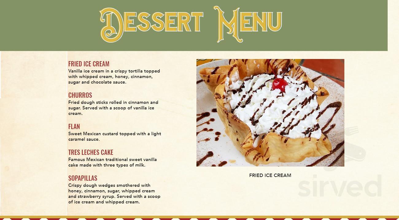 Emiliano's Mexican Restaurant & Bar (South Side) menu in Pittsburgh,  Pennsylvania, USA