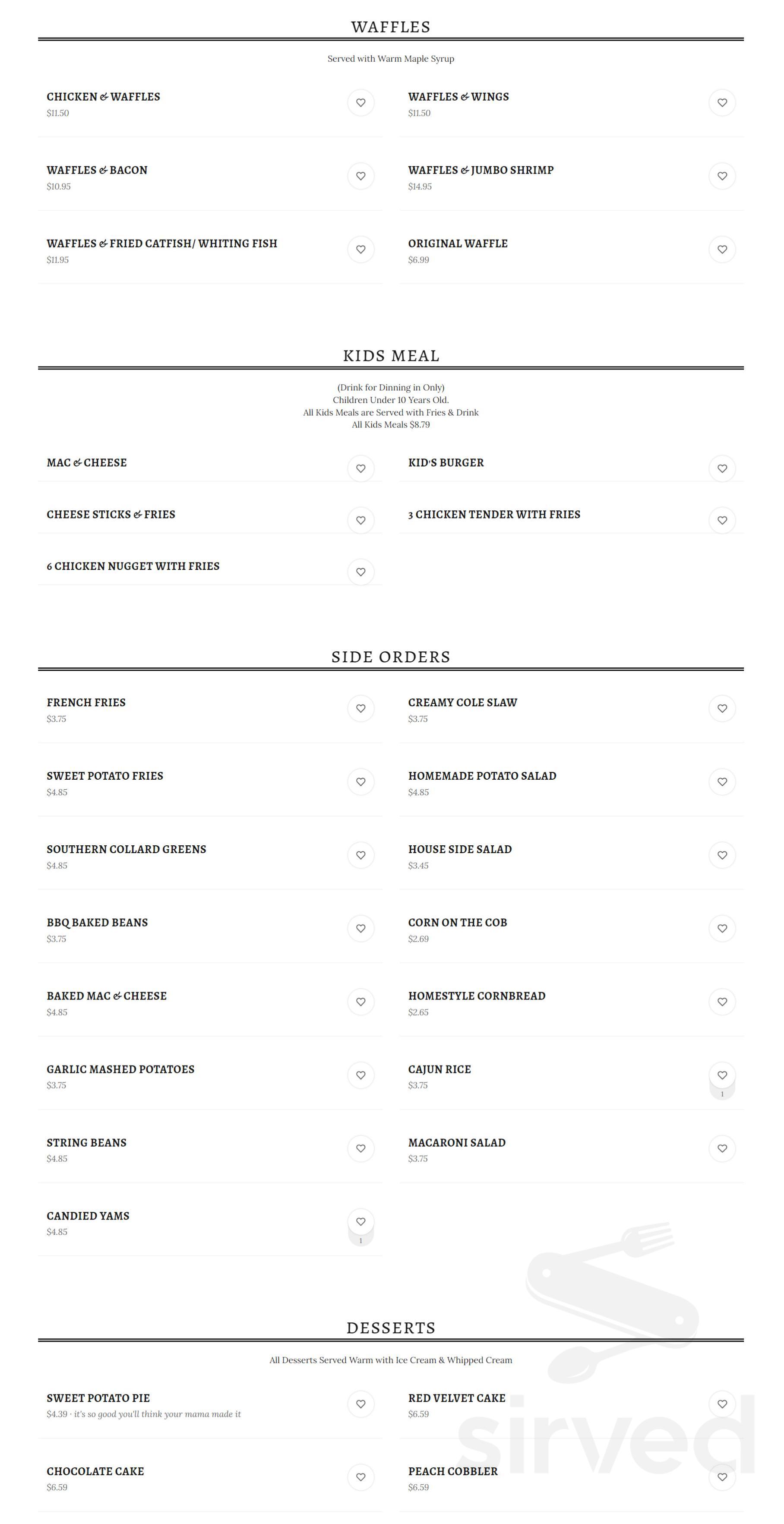 Smoke BBQ Pit menu in Jamaica, New York, USA