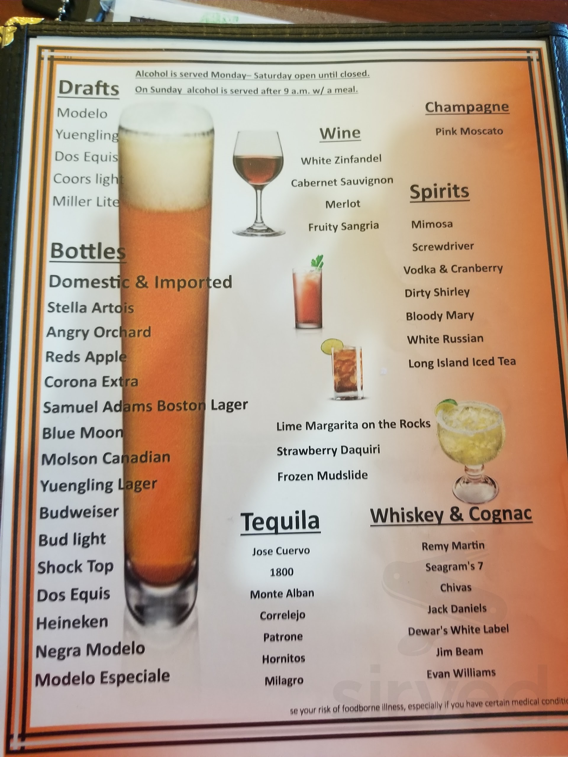 Yankee Doodle Restaurant menu in Wormleysburg, Pennsylvania, USA