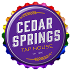 Cedar Springs Tap House Logo in Dallas, Texas