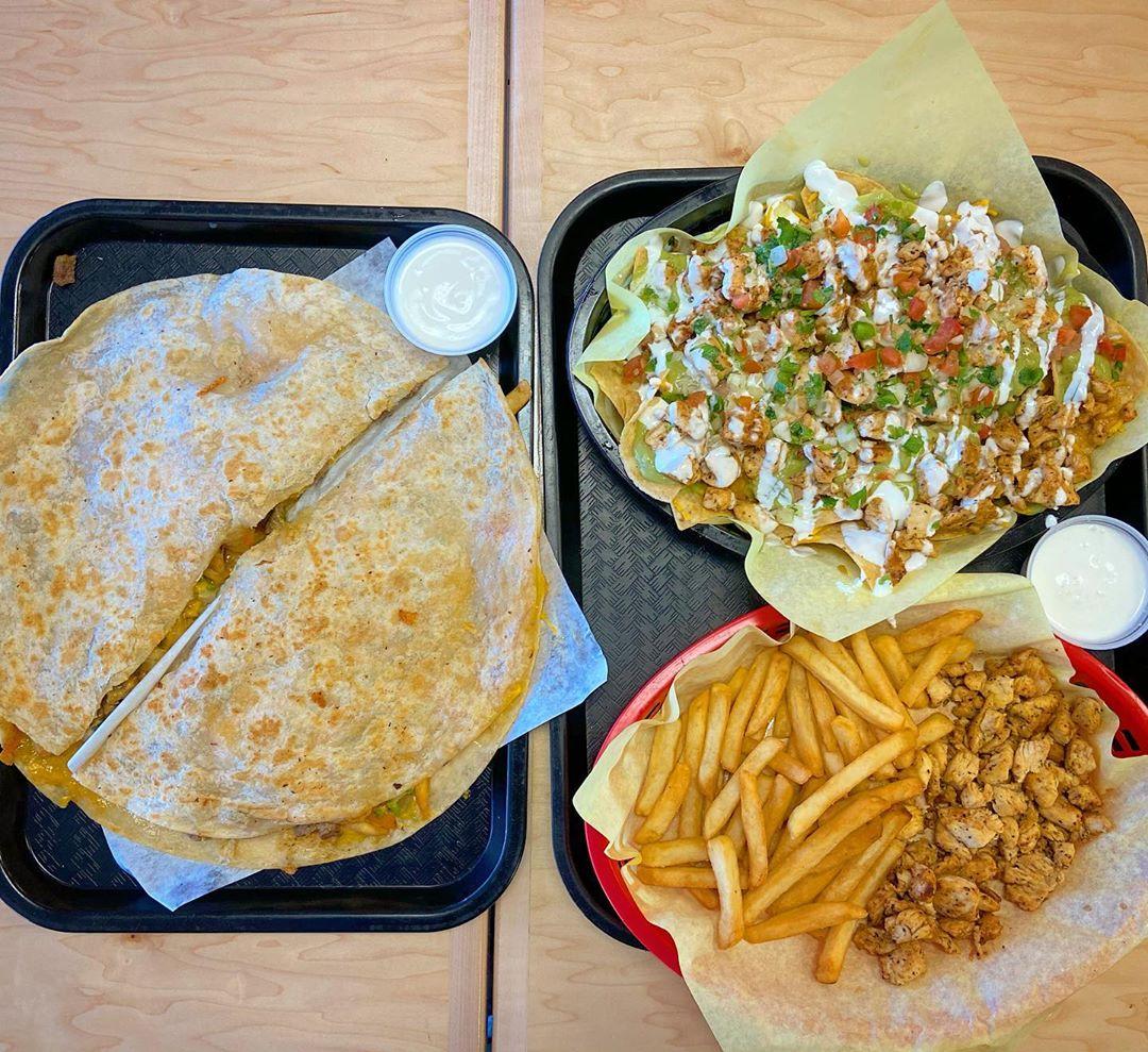 Rivas Taco Shop menu in El Paso, Texas, USA