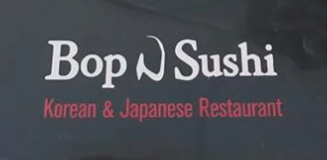 Bop N Sushi Logo in Westwood, New Jersey