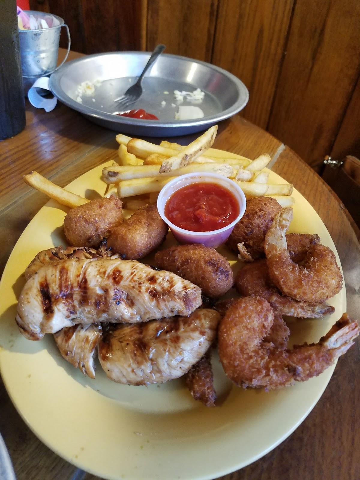 Top O' the River menu in Gadsden, Alabama, USA