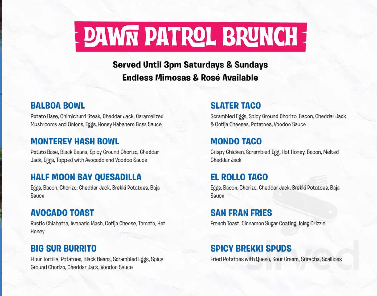 Menu - Lake Mary FL's Jimmy Hula's Lake Mary | Sirved
