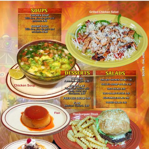 La Fogata Mexican Restaurant menu in Chapin, South Carolina, USA