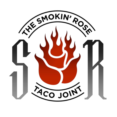 The Smokin' Rose Taco Joint Logo in Austin, Texas