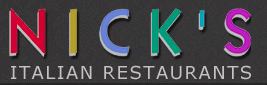 Menu for Nick's Italian Restaurant - FLW - Scottsdale, AZ | Sirved