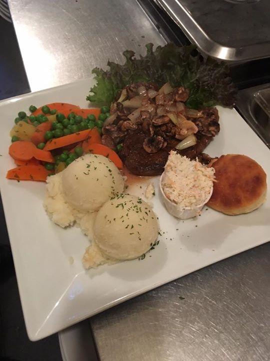 Peakes Tee menu in Mount Stewart, Prince Edward Island, Canada