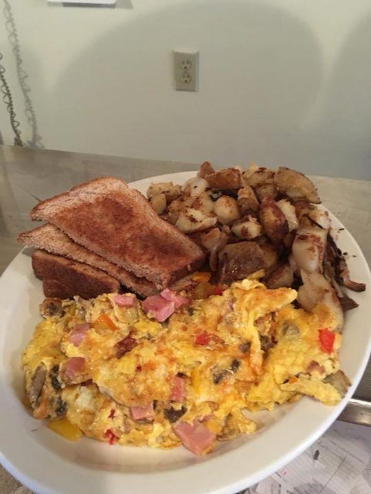 Peakes Tee menu in Mount Stewart, Prince Edward Island, Canada