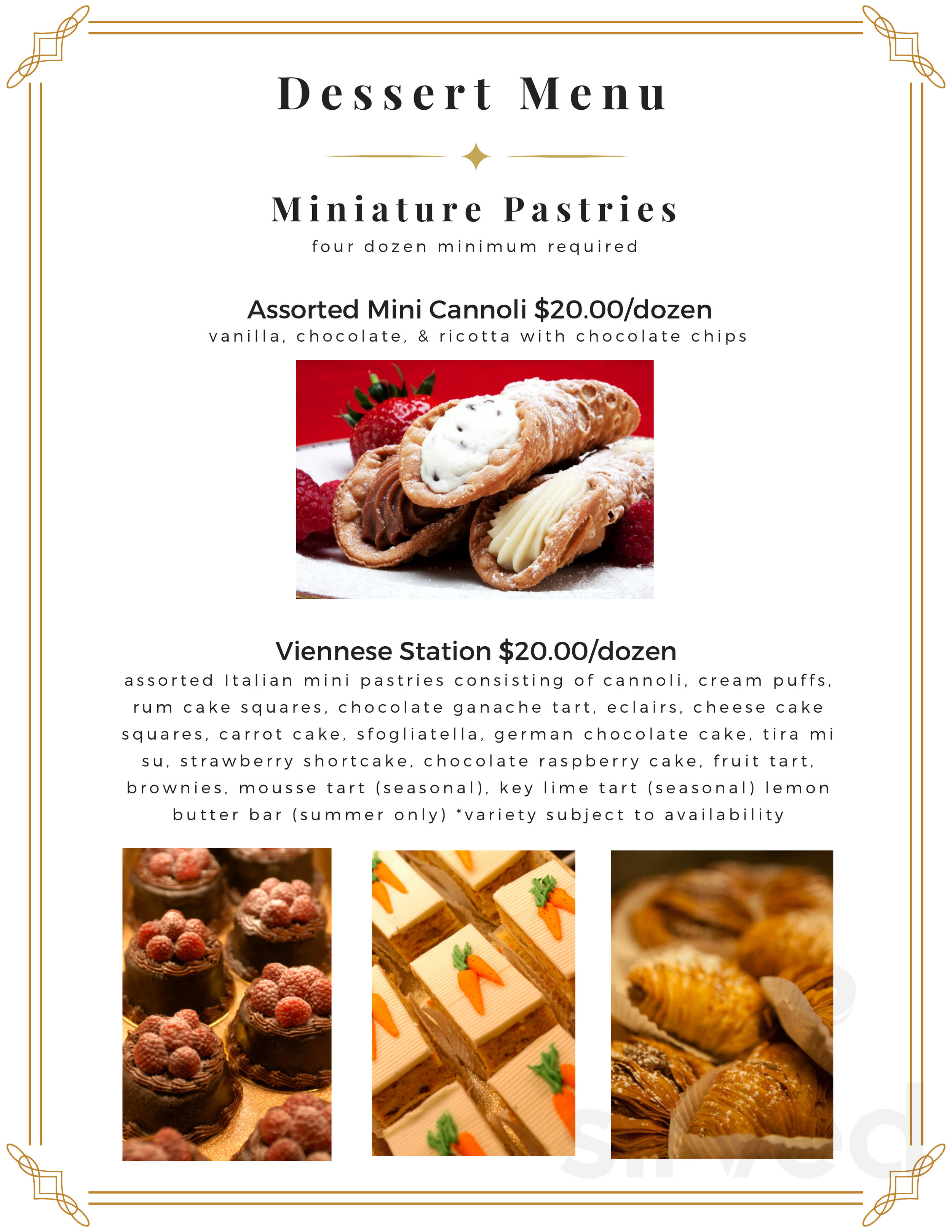 Anthony's Caterers menu in Philadelphia, Pennsylvania, USA