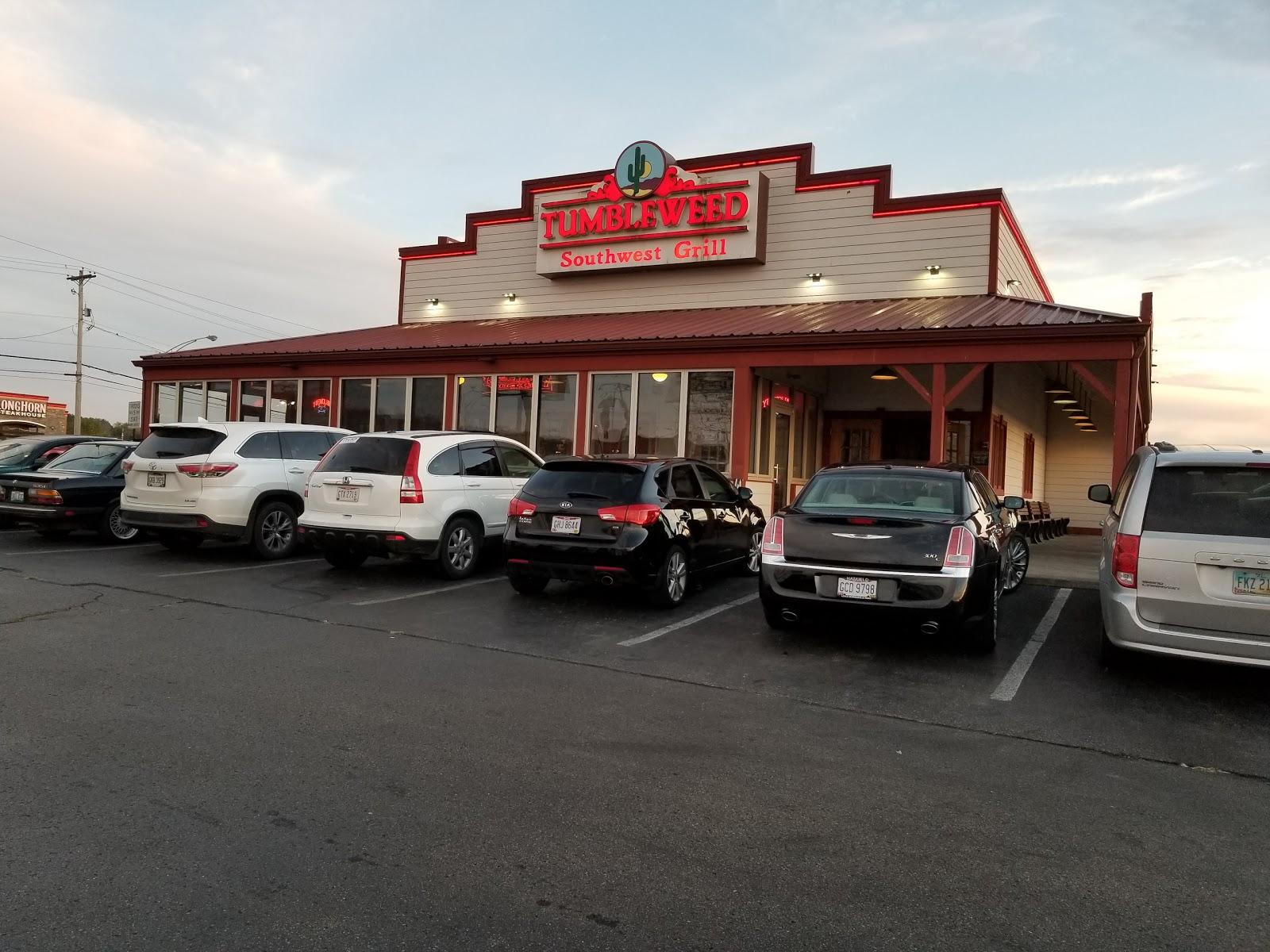 Tumbleweed Tex Mex Grill & Margarita Bar menu in Chillicothe, Ohio, USA