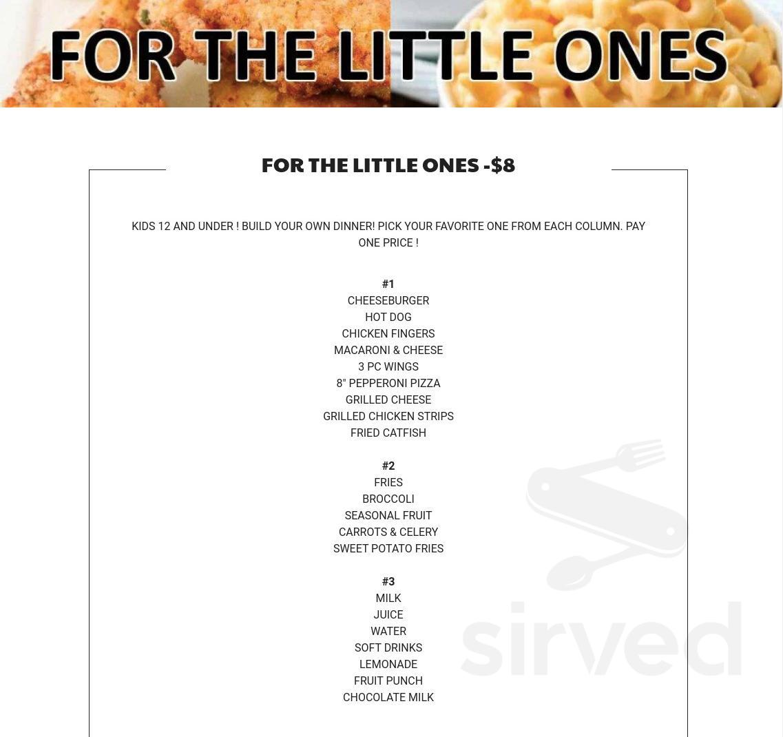 Surge Entertainment by Drew Brees menu in West Monroe, Louisiana, USA