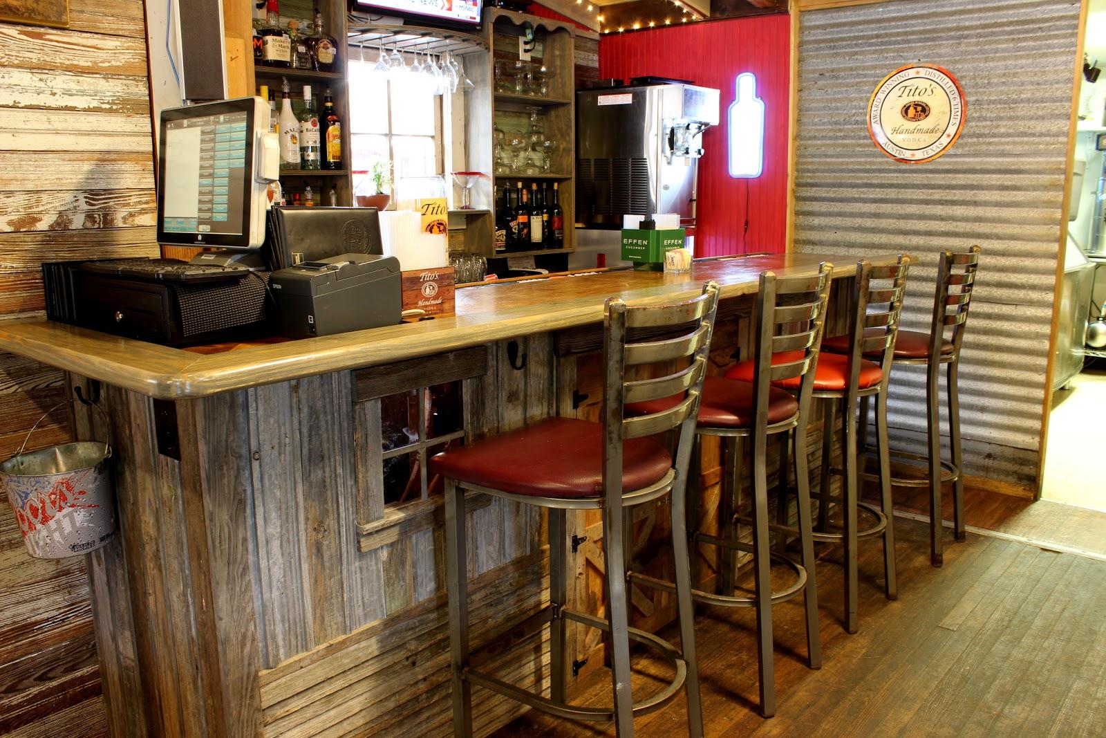 The Grace Miller, "Gracie's" menu in Bastrop, Texas, USA