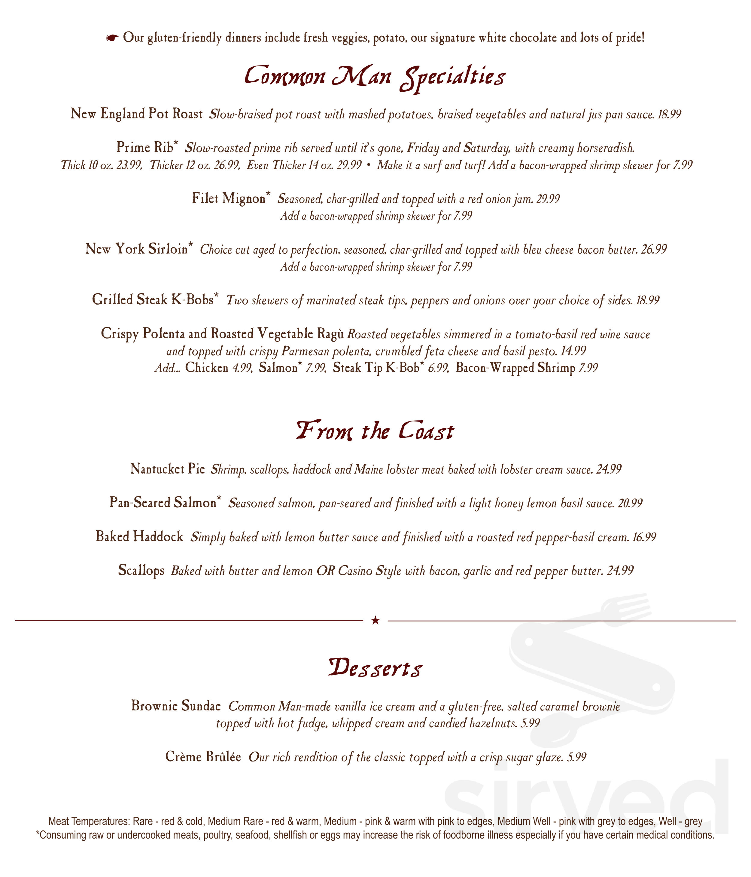 The Common Man Restaurant