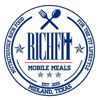 RichFit Mobile Meals Logo in Midland, Texas