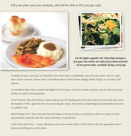 MCL Restaurant & Bakery Meadows menu in Terre Haute, Indiana, USA