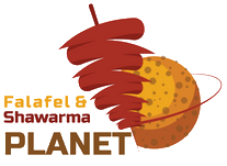 Falafel & Shawarma Planet Logo in Sacramento, California
