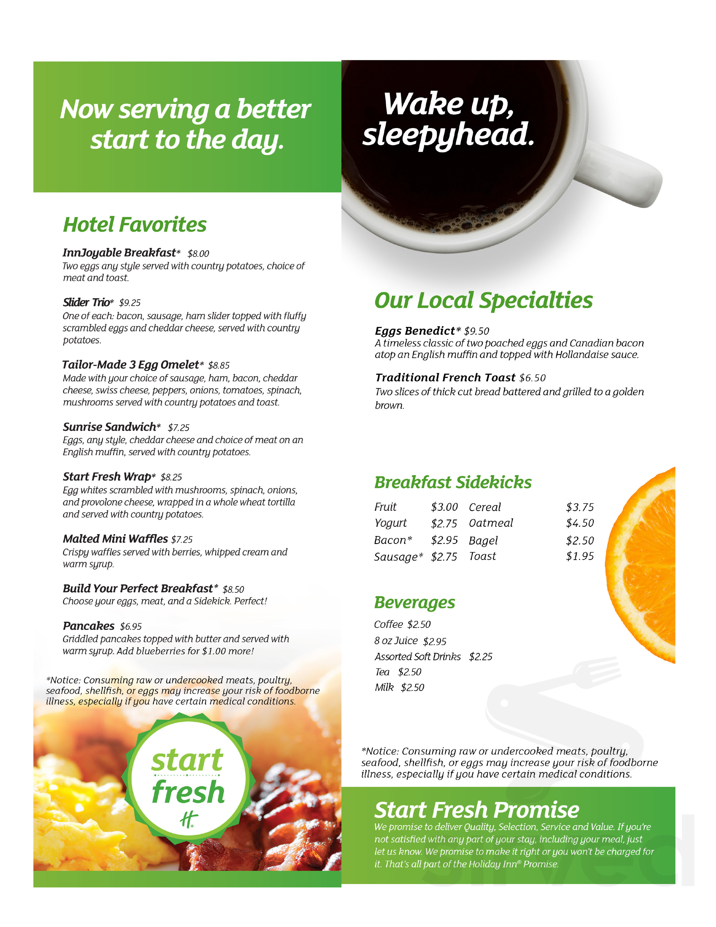 Alfredo's At the Inn Italian Restaurant menu in Mayfield, Ohio, USA