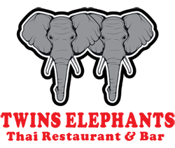 Twins Elephants Thai Restaurant & Bar Logo in Hamilton, Ontario