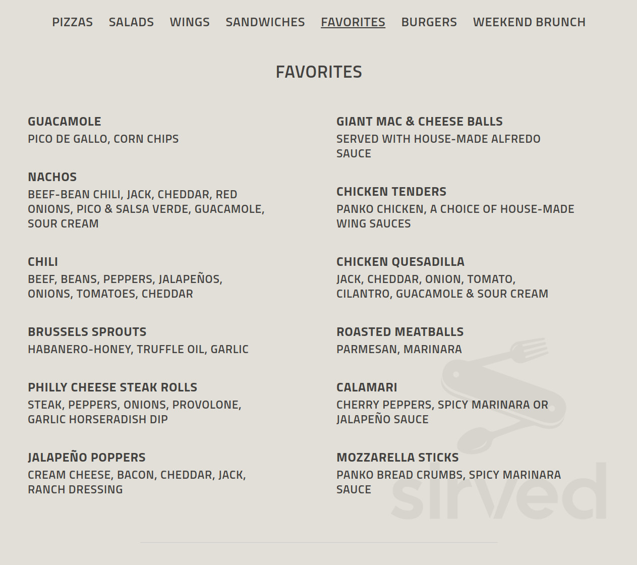 COALHOUSE PIZZA menus in Stamford, Connecticut, United States