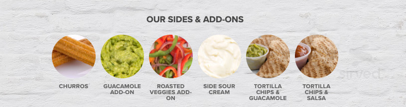 Quesada Burritos & Tacos menu in Kelowna, British Columbia