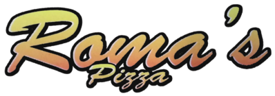 Roma's Pizza Logo in Oceanside, California