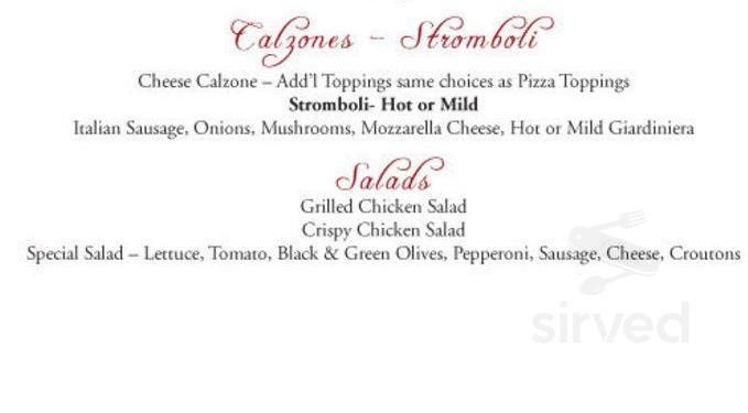 LaRosa's Pizza &amp; Pasta menus in Stillman Valley, Illinois, United States