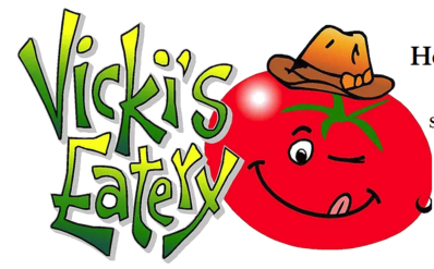Vicki's Eatery Logo in Silver City, New Mexico