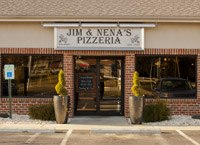 Jim & Nena's Pizzeria Logo in Spring Grove, Pennsylvania