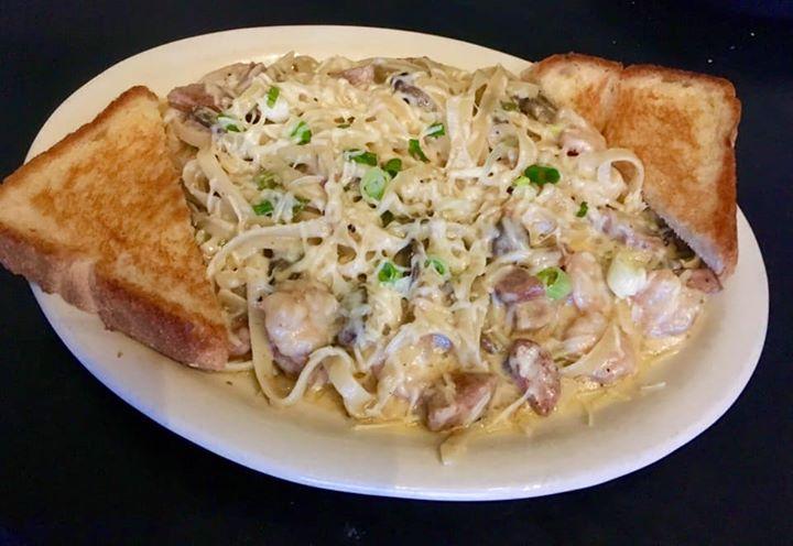 The Red Zone menu in Diamondhead, Mississippi, USA