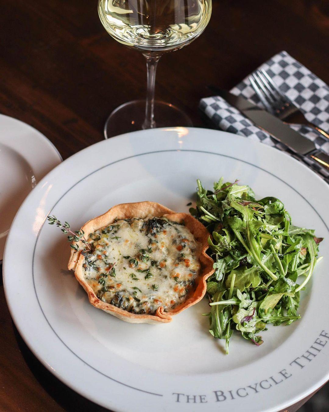 The Bicycle Thief menu in Halifax, Nova Scotia, Canada