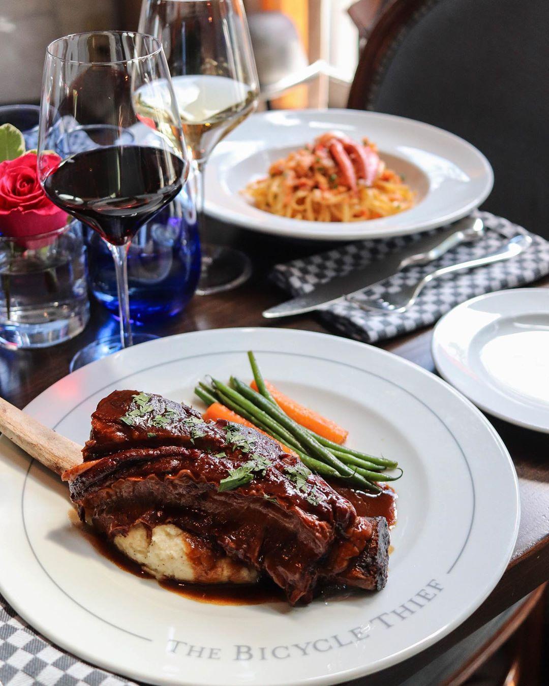 The Bicycle Thief menu in Halifax, Nova Scotia, Canada