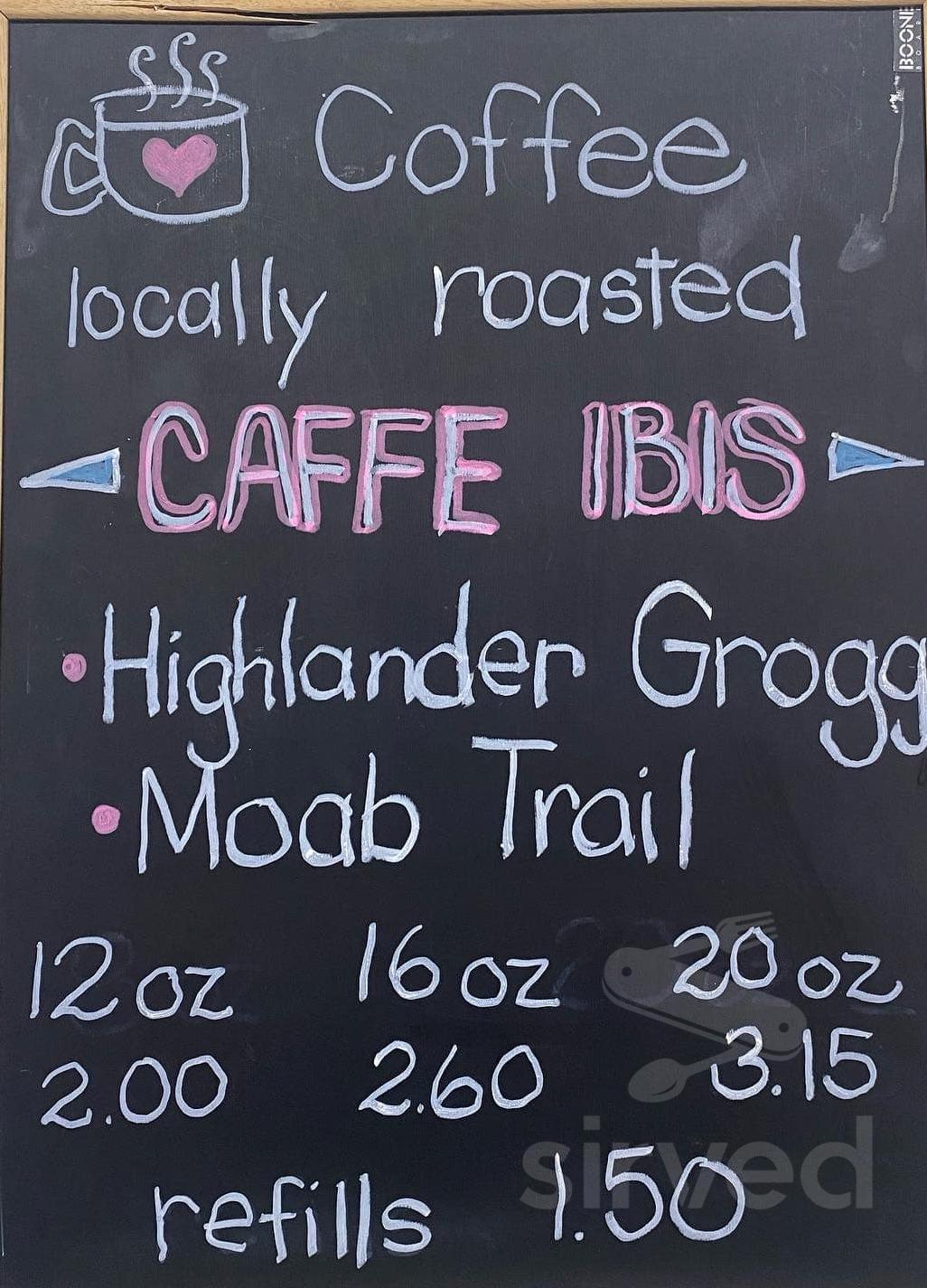 Gandy Dancer Mercantile menu in Ogden, Utah, USA
