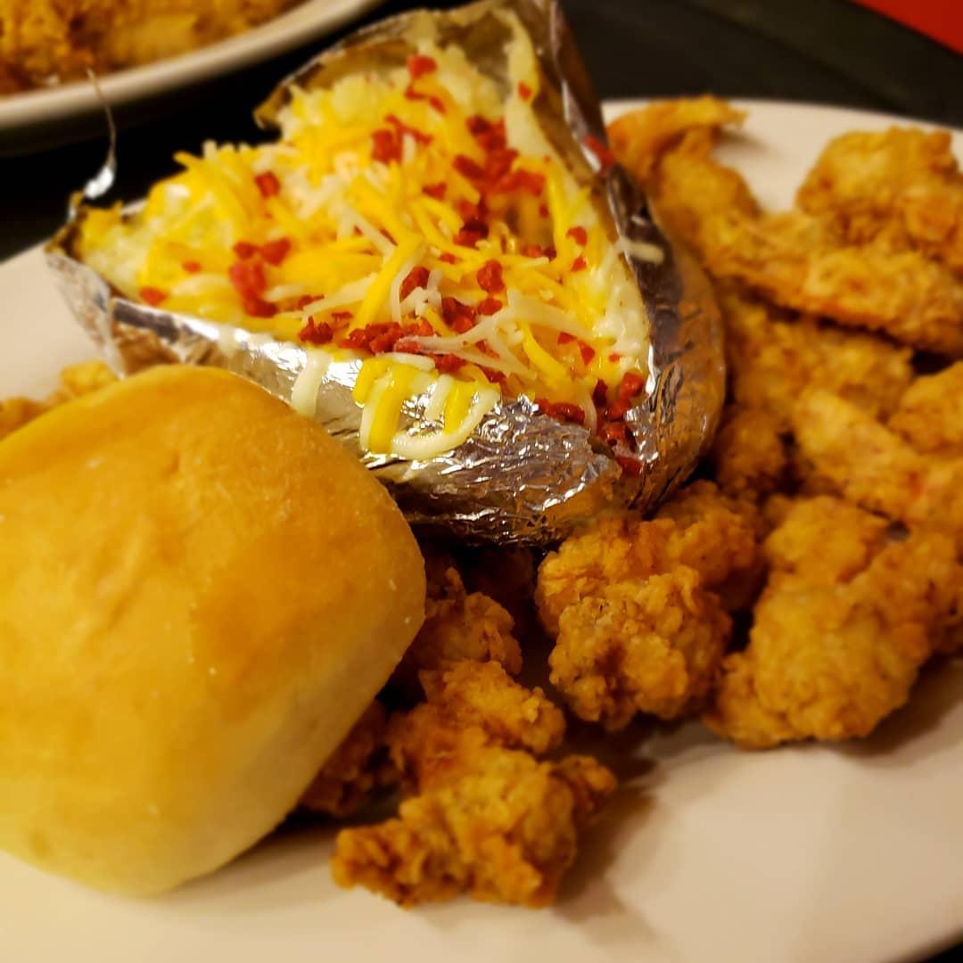 Crawfish Barn menu in Ville Platte, Louisiana, USA