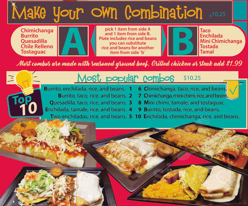 Los Magueyes, Fajita House menus in Morrisville, North Carolina, United States