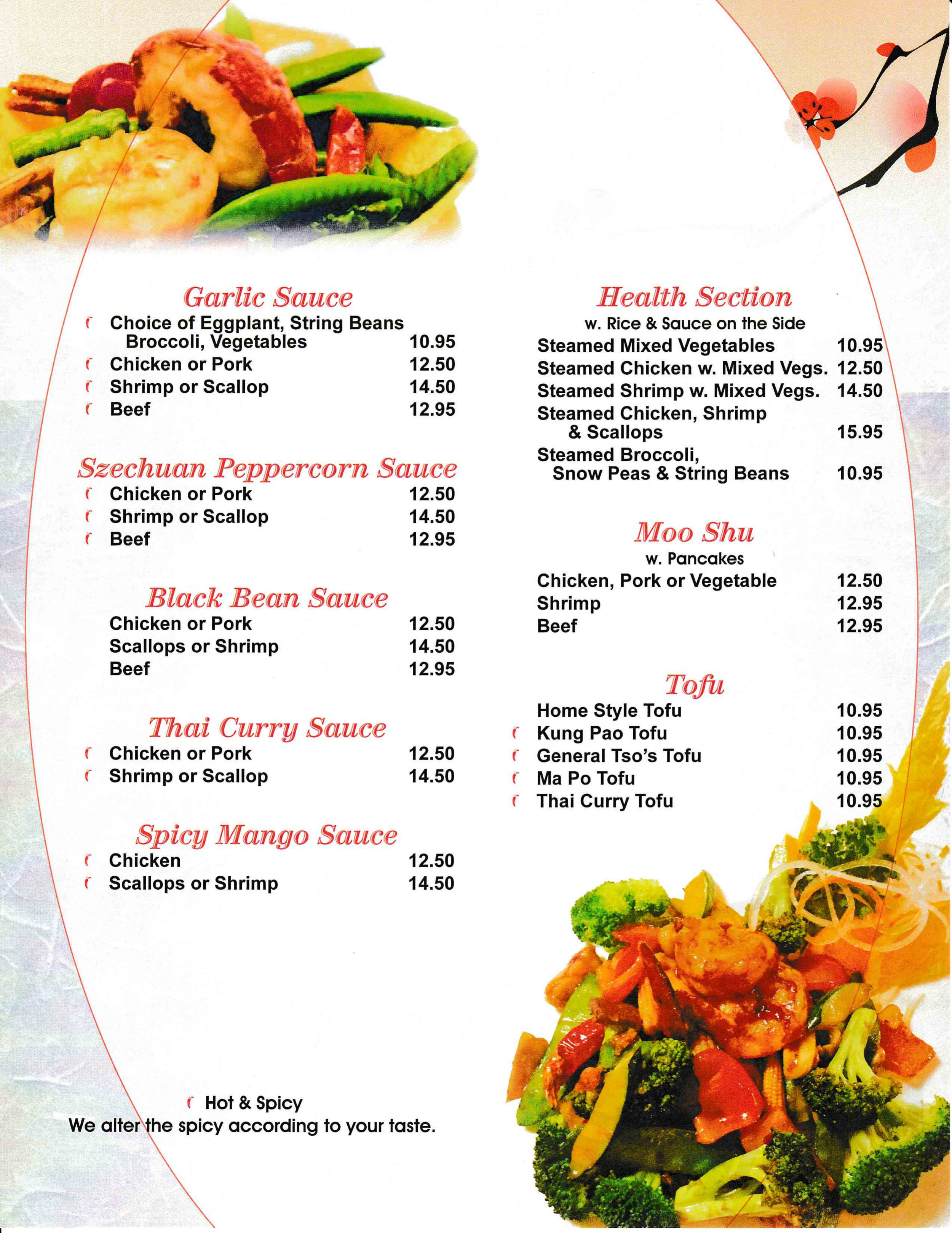 Zhang's Restaurant ⚠️Madison⚠️ menu in Madison, Connecticut